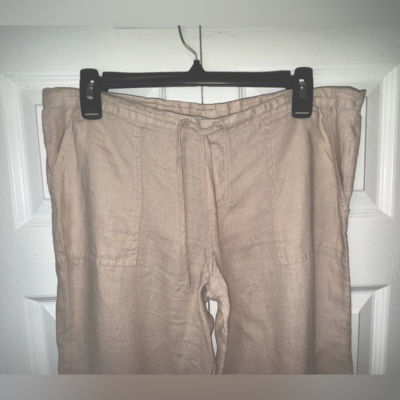 London Jean womens pants linen flowy beach cottage romantic light weight Sz. XS - Picture 11 of 11